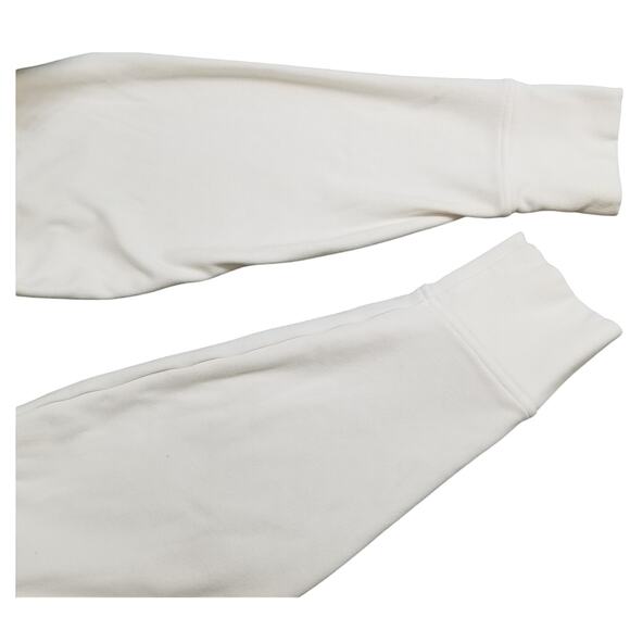 Fabletics Sydney Hoodie Sweatshirt Womens XS White Twist Front - Picture 8 of 11